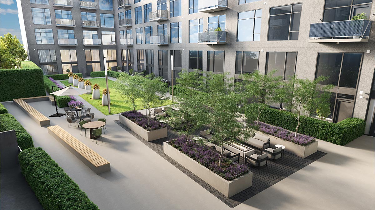 Birmingham Pointe | THe Courtyard